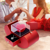 Red Rose Jewelry Gift Box