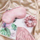 Silk Pillow Case and Eye Mask