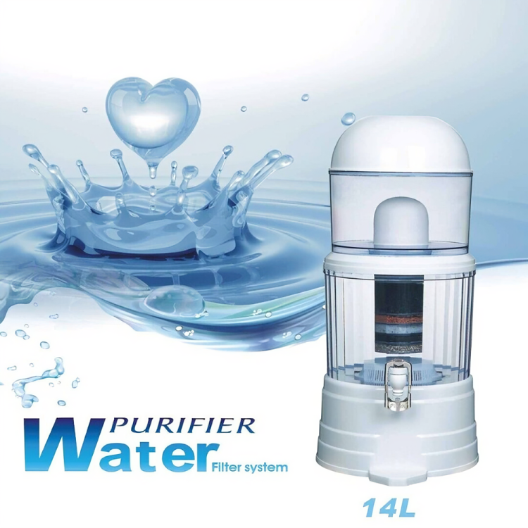 Benchtop Water Filter With S/Steel Cups