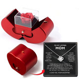 Red Rose Jewelry Gift Box