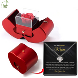 Red Rose Jewelry Gift Box